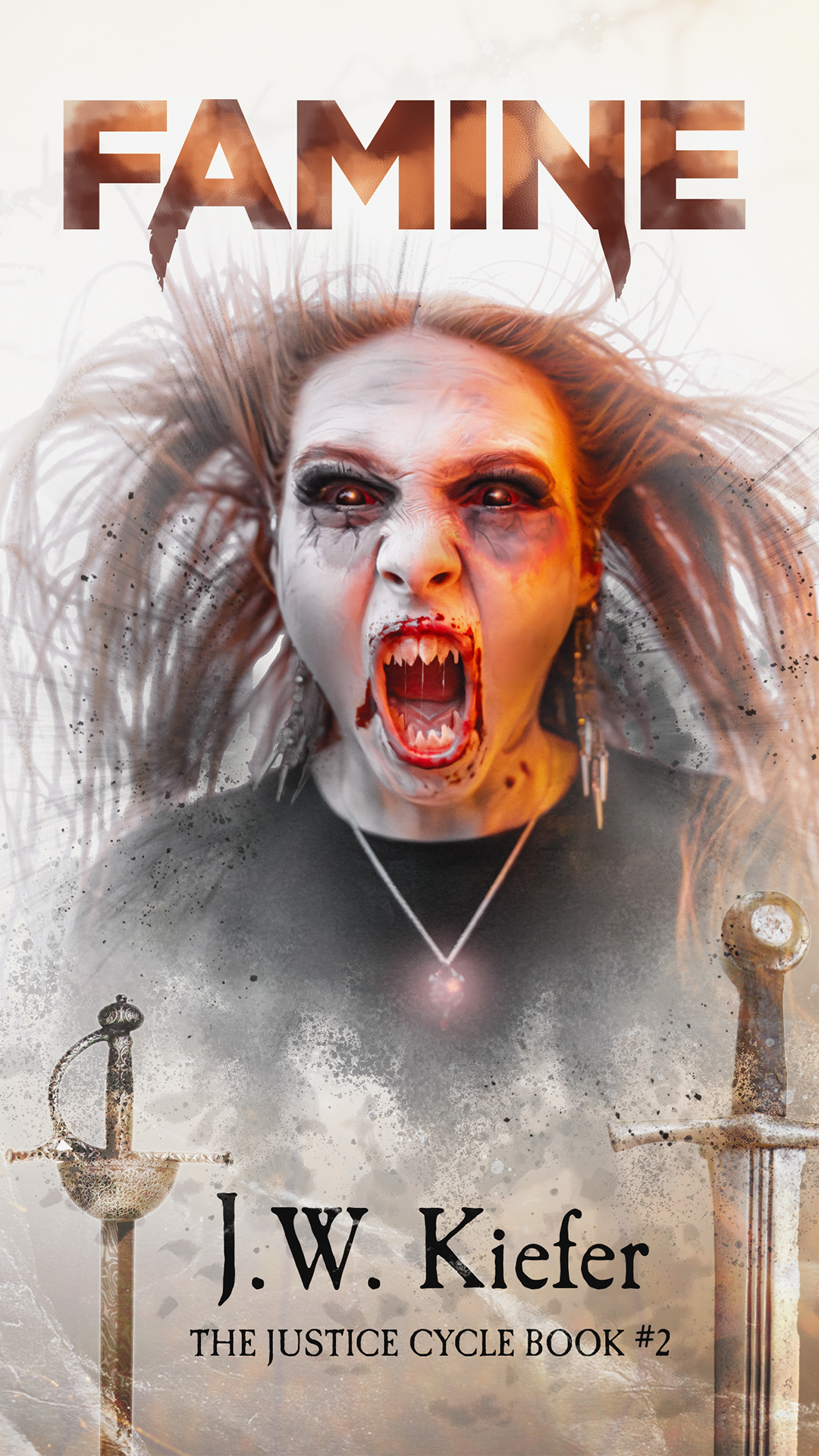 Book cover: Famine, Book Two of the Justice Cycle